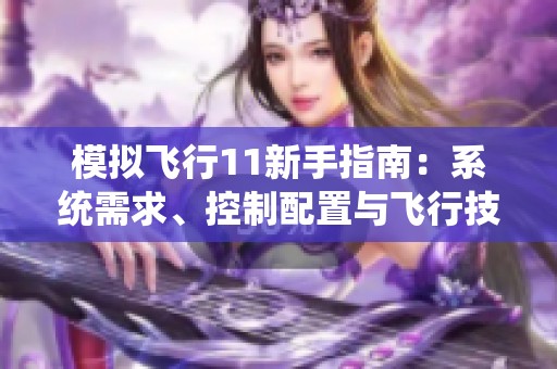 模拟飞行11新手指南：系统需求、控制配置与飞行技巧全面解析