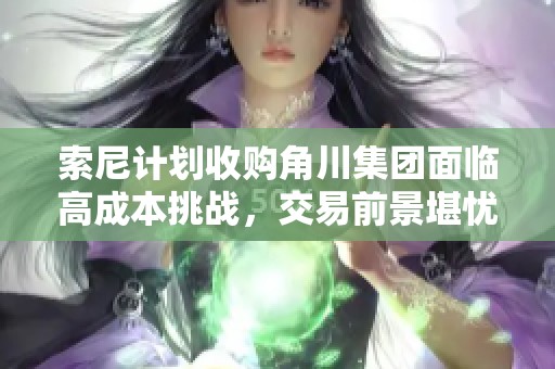 索尼计划收购角川集团面临高成本挑战，交易前景堪忧