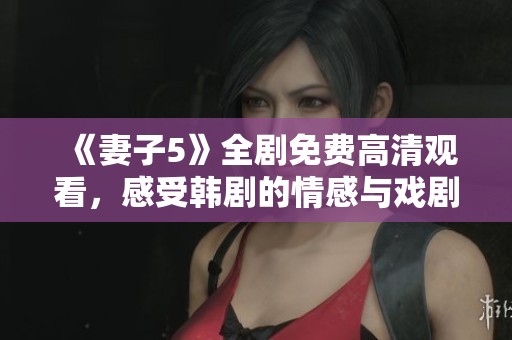 《妻子5》全剧免费高清观看，感受韩剧的情感与戏剧冲突