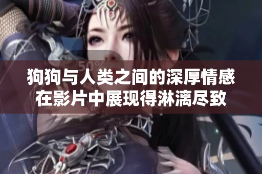 狗狗与人类之间的深厚情感在影片中展现得淋漓尽致