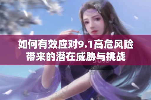 如何有效应对9.1高危风险带来的潜在威胁与挑战