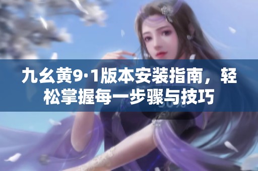 九幺黄9·1版本安装指南，轻松掌握每一步骤与技巧