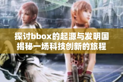 探讨bbox的起源与发明国揭秘一场科技创新的旅程