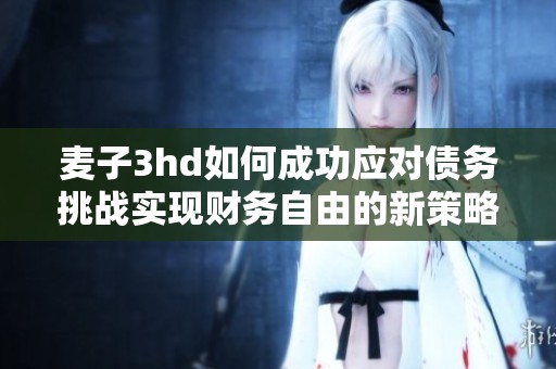 麦子3hd如何成功应对债务挑战实现财务自由的新策略